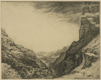 KG 18225
<br/>
Bergachtig rivierdal in Schotland
<br/>
<em>Nachenius, Jan Coenraad (1890-1987)</em>